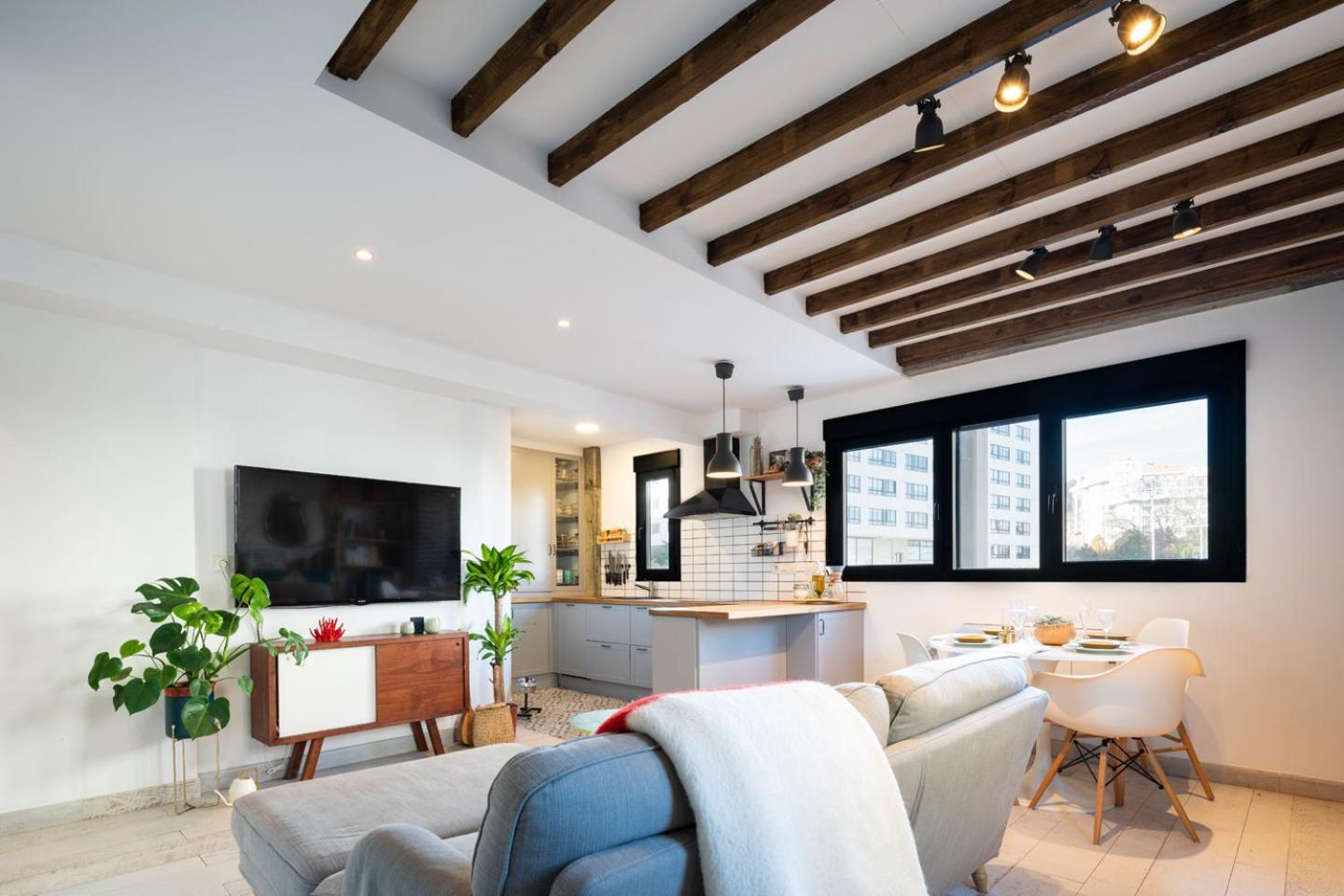 Апартаменты Duplex De Diseno Cerca De Riazor Ла-Корунья Экстерьер фото